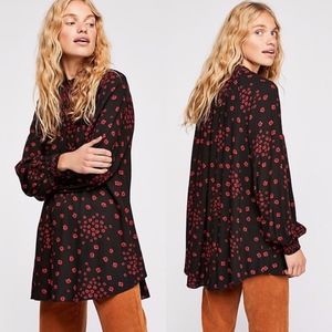 NWT Free People Flowers in Her Hair Tunic